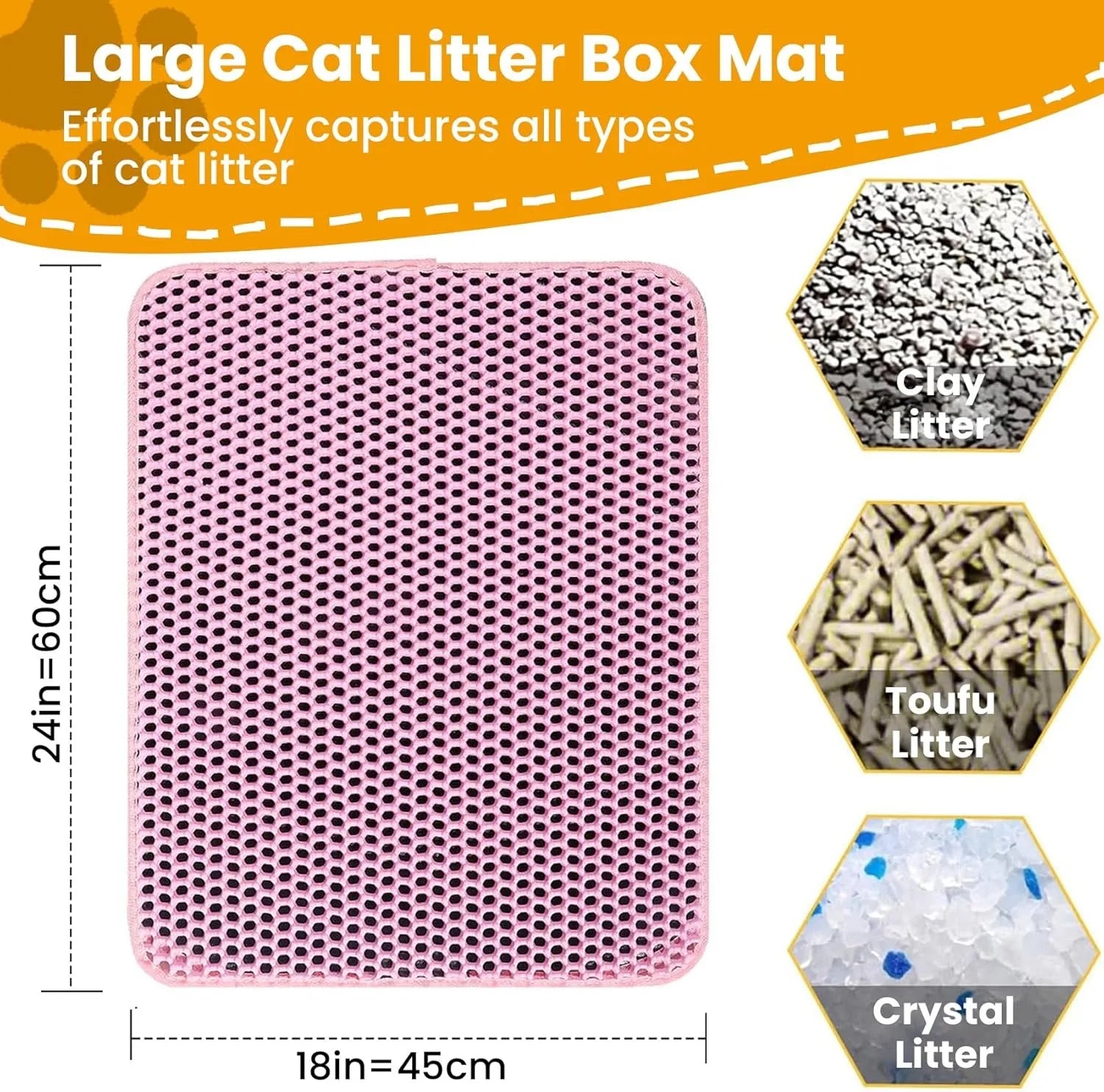 Cat Litter Mat – Double Layer