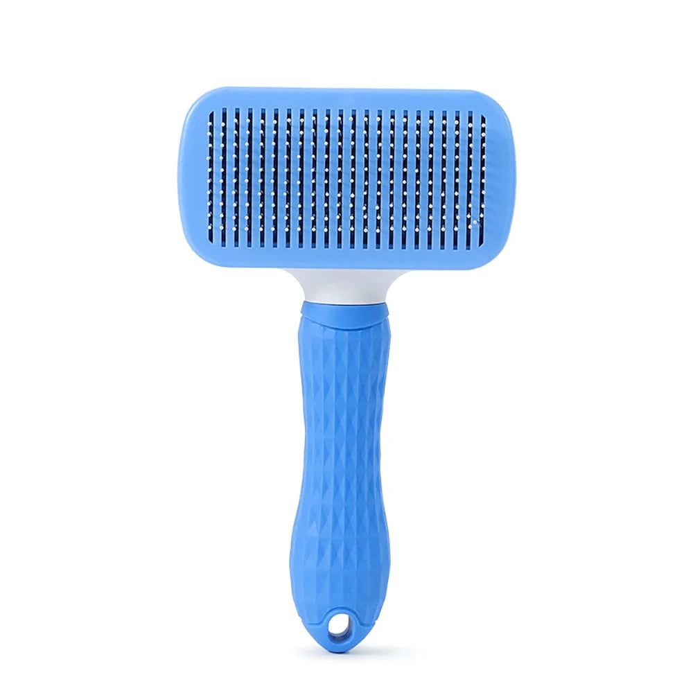 Self-Cleaning Pet Brush for Dogs and Cats