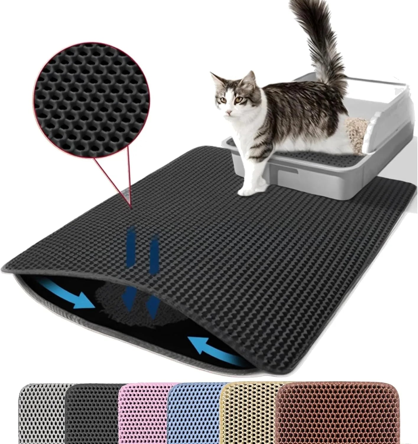 Cat Litter Mat – Double Layer