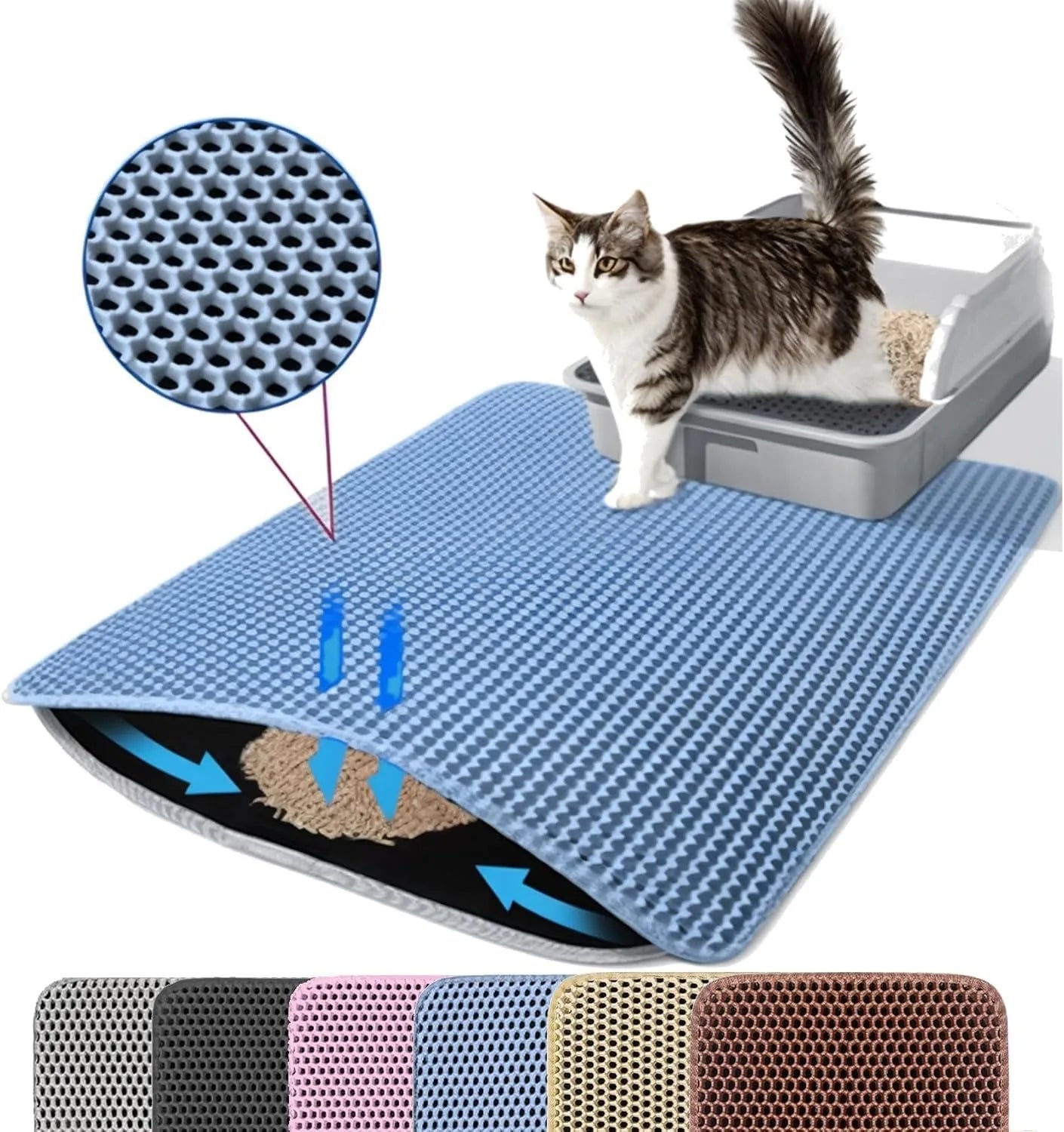 Cat Litter Mat – Double Layer