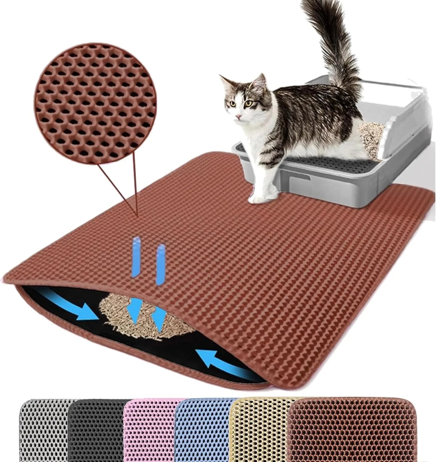 Cat Litter Mat – Double Layer