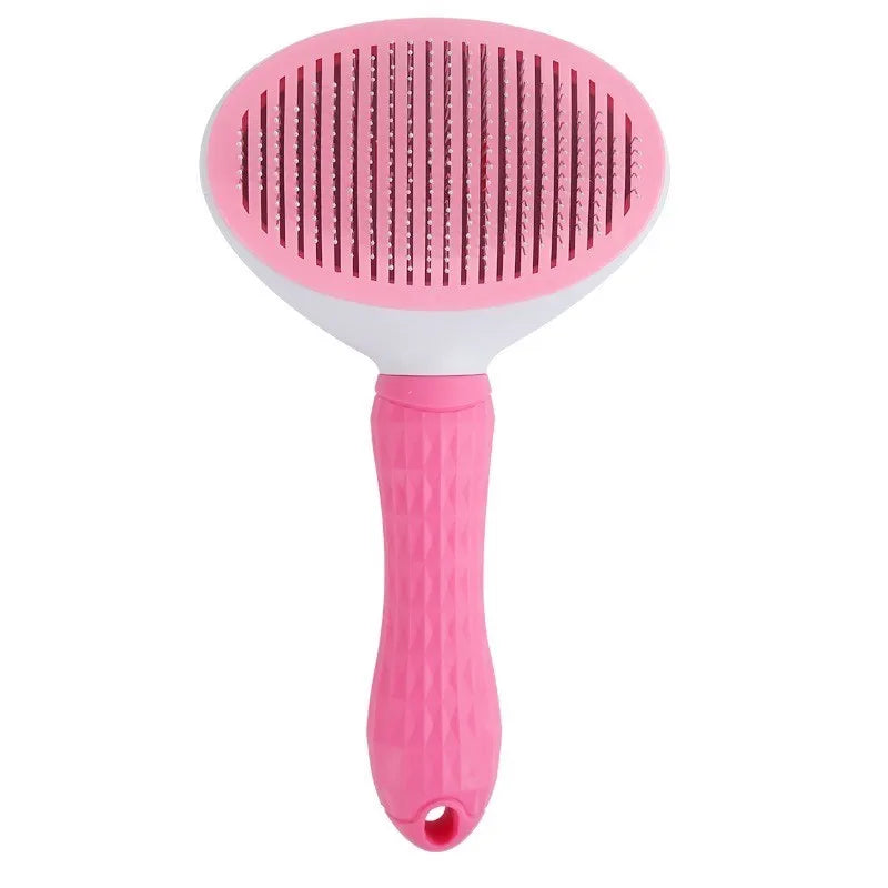 Self-Cleaning Pet Brush for Dogs and Cats